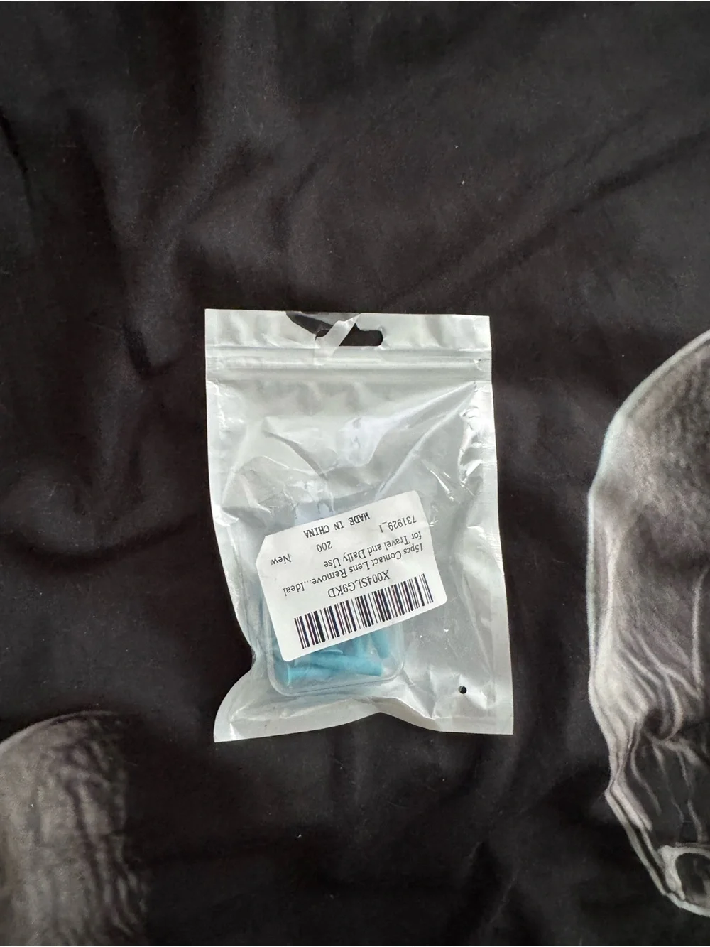Contact lens remover tool and container